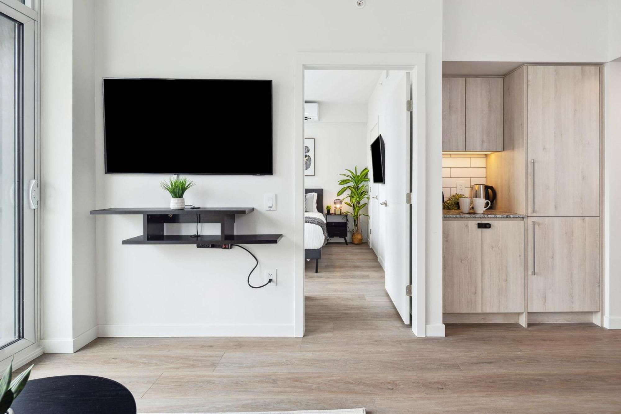 Brand New City Apt In Downtown Ванкувер Экстерьер фото